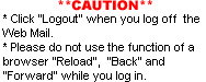 caution