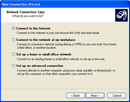 Network Connection Type