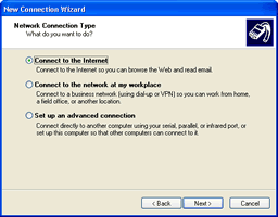 Network Connection Type